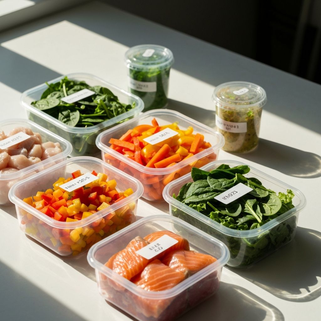 Meal prep tips